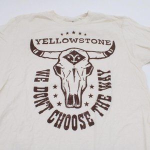 Men's Yellowstone We Don't Choose The Way Graphic Tee T-Shirt MED